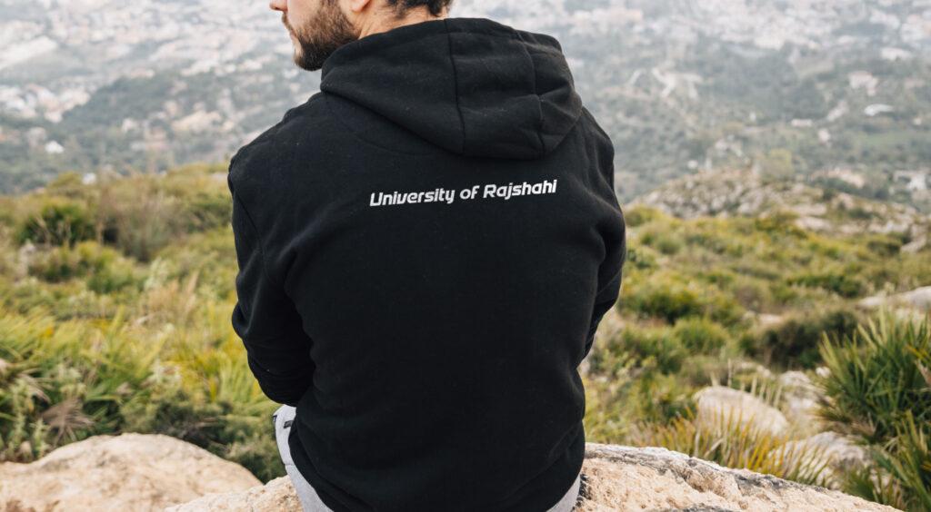 back hoodie model
