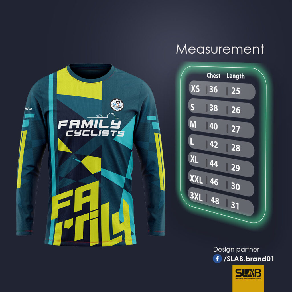 measurement full sleeve